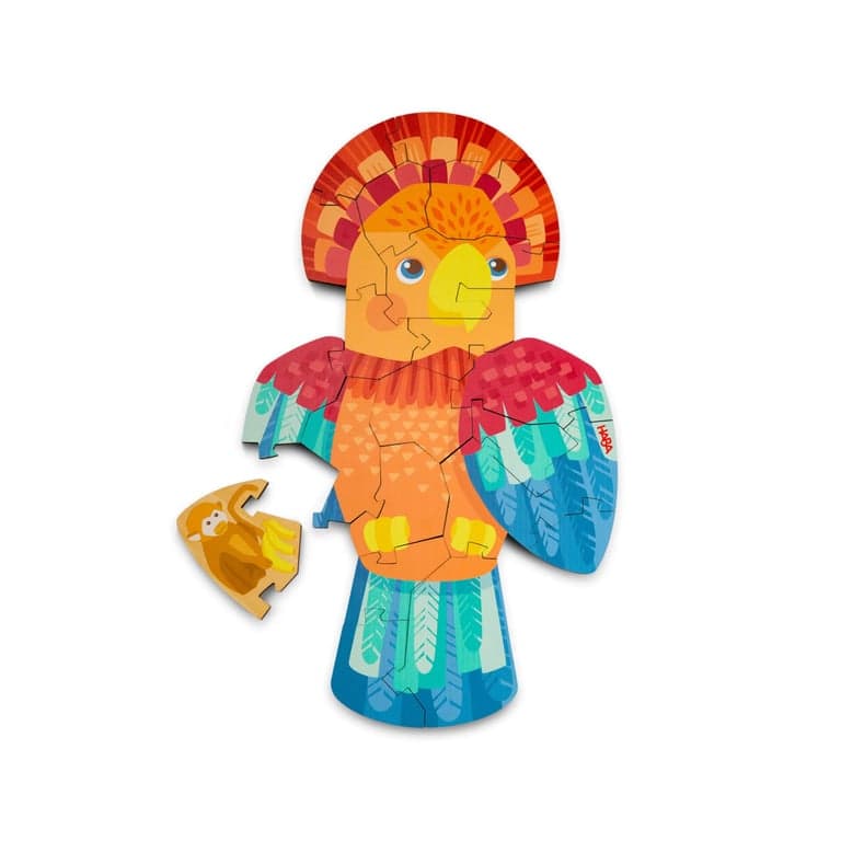 HABA 2-in-1 Wooden Puzzle Parrot