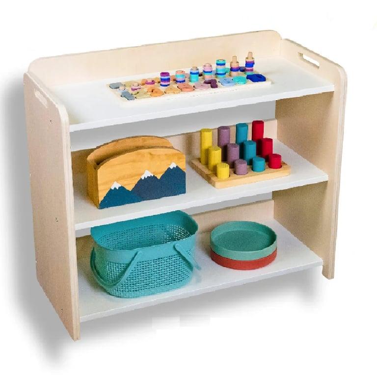 Montessori Sapiens Child Montessori Organization Shelf Banana Clear Coat