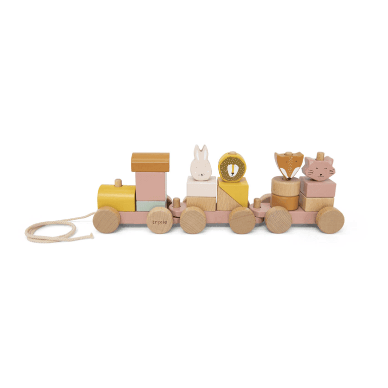 Trixie Wooden Animal Train Mrs Cat