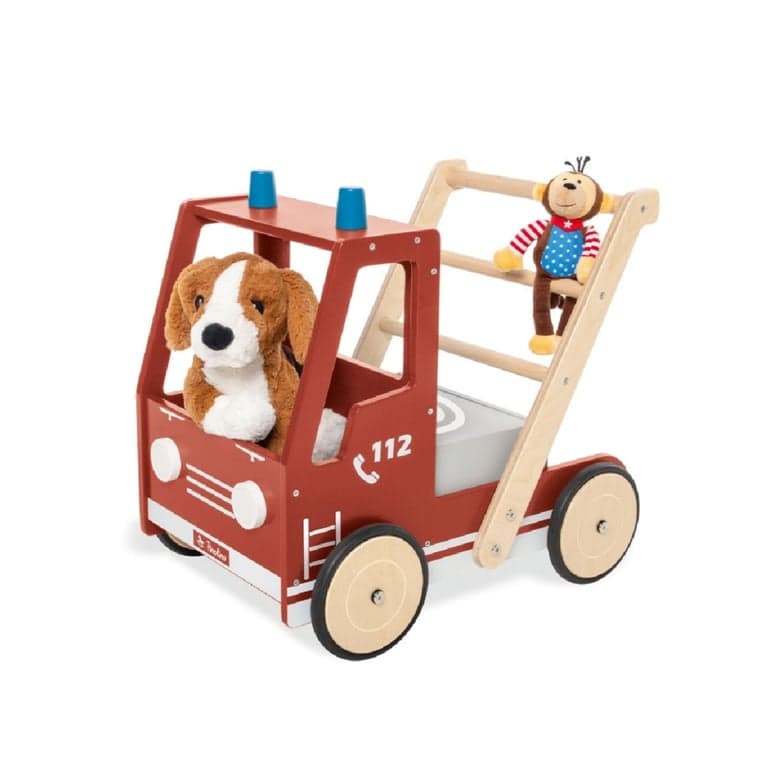 Pinolino Push Walker Fire Truck Fred