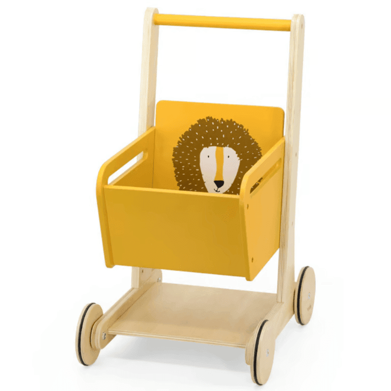Trixie Wooden Shopping Cart Walker Lion