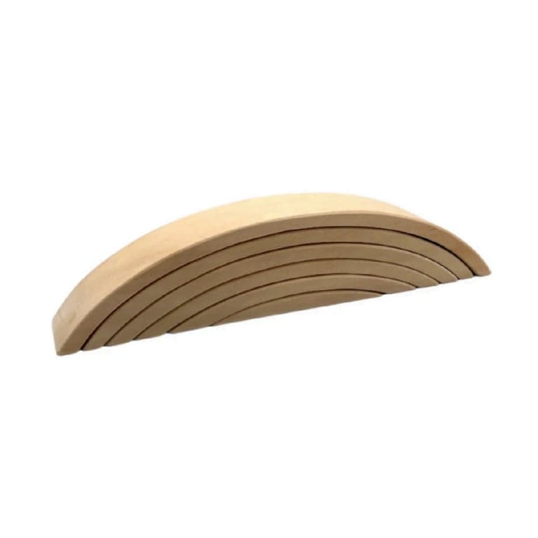 Green Elephant Home and Toys Stacking Bridge Natural