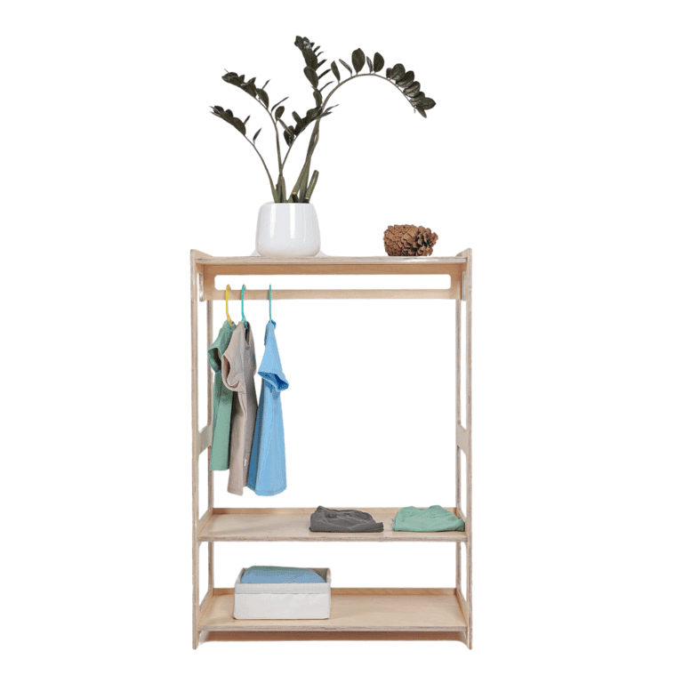 Montessori Jindl Open Wardrobe