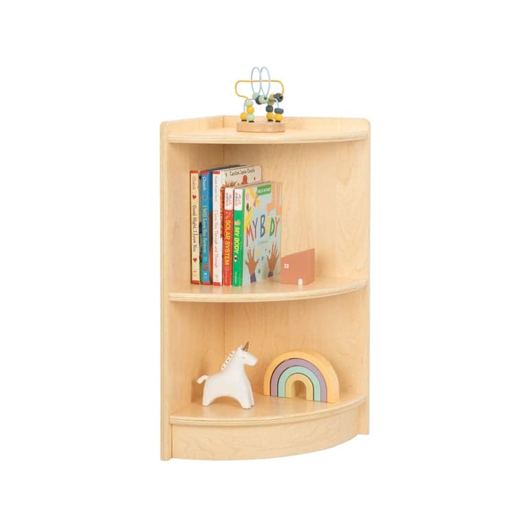 OOOK 2-Tier Corner Cabinet Plywood