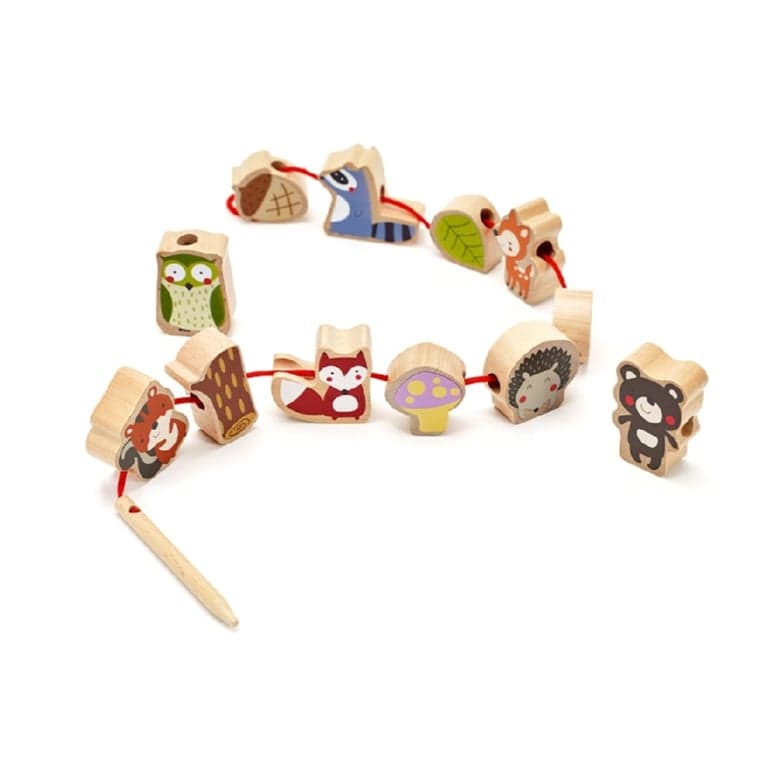 Classic World Threading Beads Forest Animals