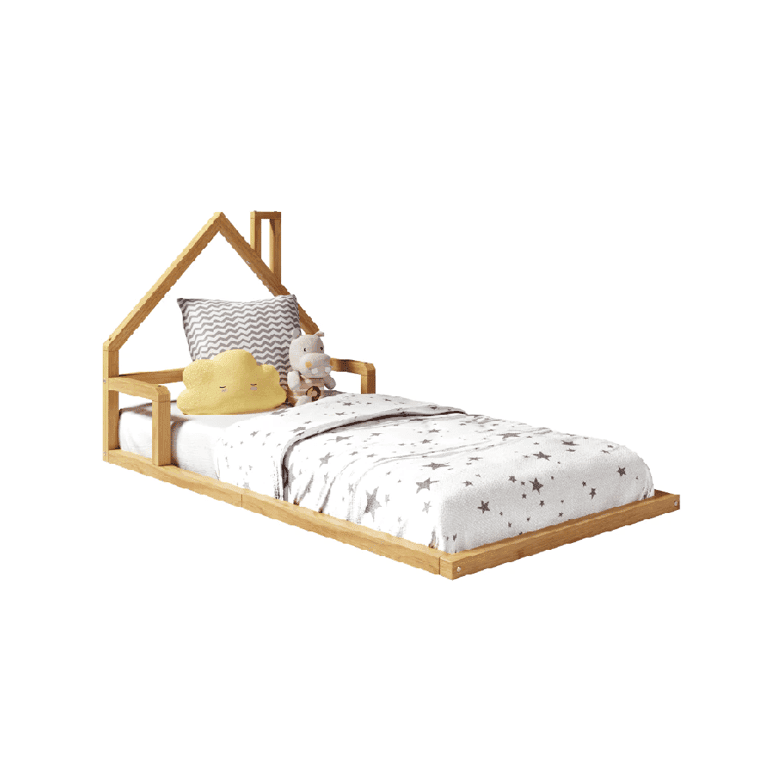 Montessori P'kolino Casita Kids Floor Bed House Twin