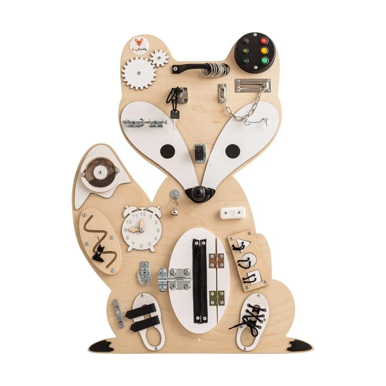 Foxy Family Busy Board Stefan the Fox No Name With Stand