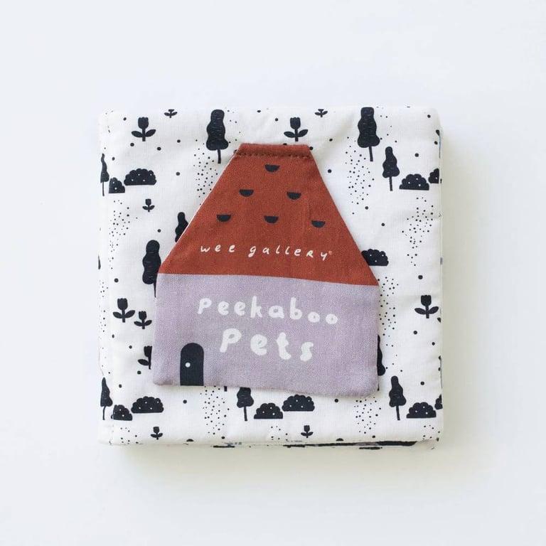 Montessori Wee Gallery Peek-A-Boo Soft Book Pets