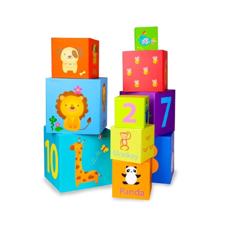 Classic World Stacking Cube