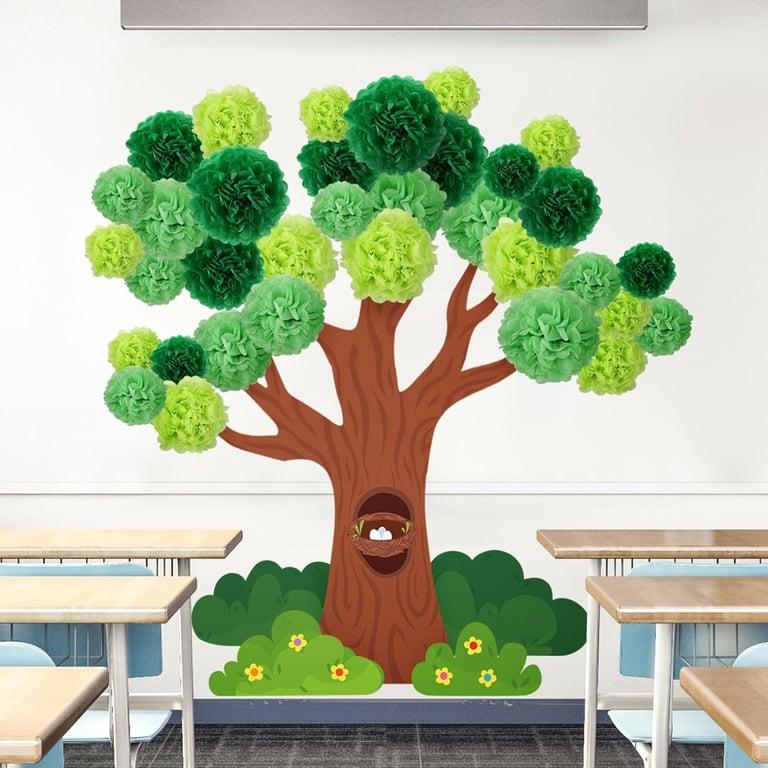 Montessori Qeeenar 3D Tree Classroom Wall Decoration for Preschool, Kindergarten, and Primary School