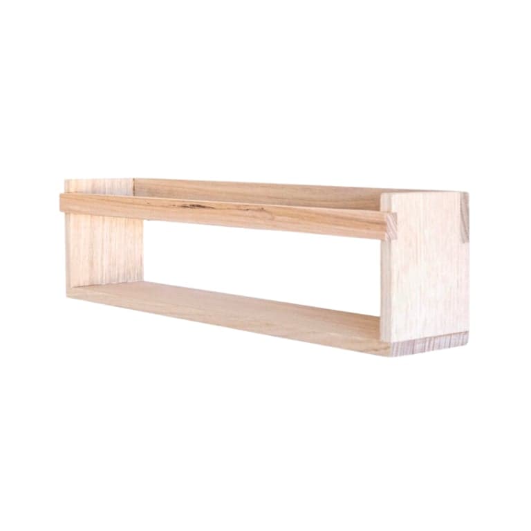 Jemmervale Designs Book Shelf Victorian Ash Raw