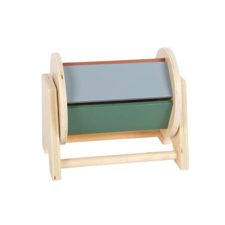 Small Foot Rotating Drum