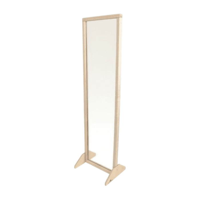 Whitney Brothers Kids Vertical or Horizontal Mirror With Stand