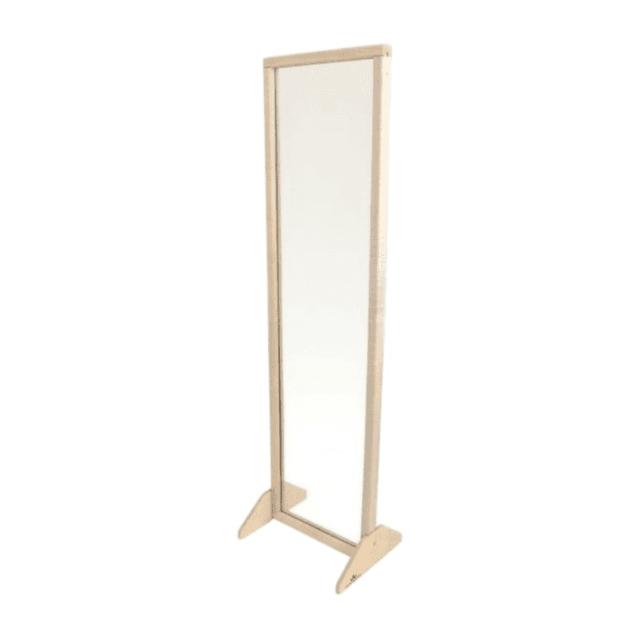 Whitney Brothers Kids Vertical or Horizontal Mirror With Stand