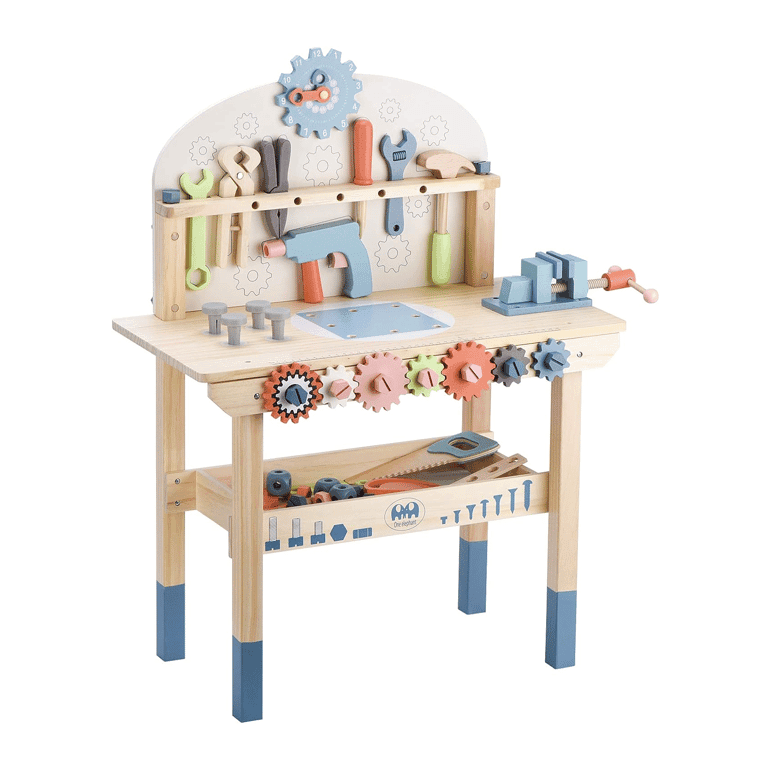 Montessori Toywoo Tool Playset With Workbench