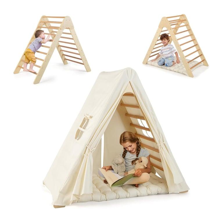 Montessori Olakids Triangle Climber With Tent