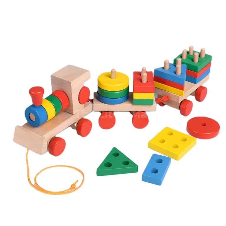 The Little Marvin Wooden Train