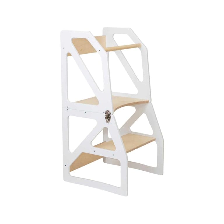 Lumbary Transformable Kitchen Tower Modustep White