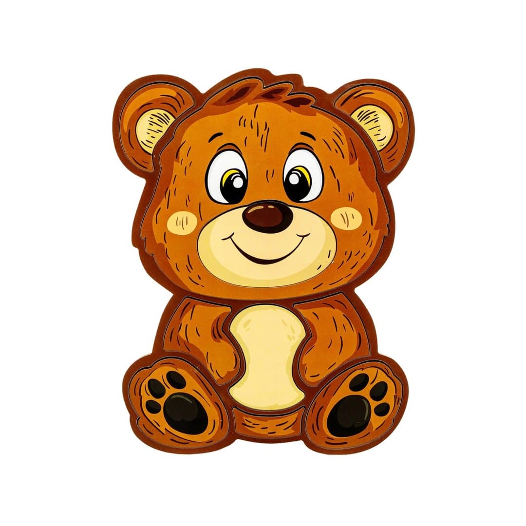 Busy Kids Puzzle Bear