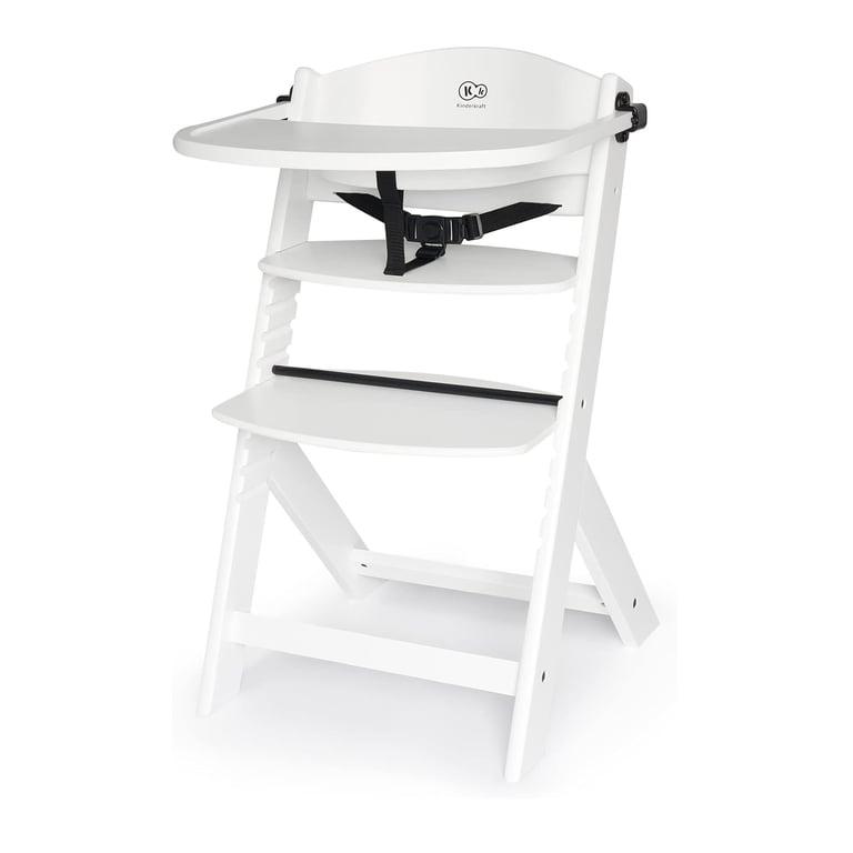 Montessori Kinderkraft 3-in-1 High Chair White