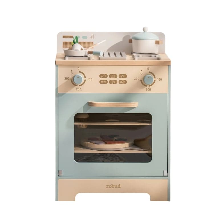 Robud Play Oven Green Gold