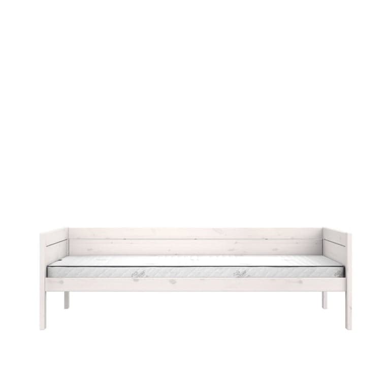 LIFETIME Kidsroom Original Single Children's Bed 120 x 200 cm Whitewash Premium