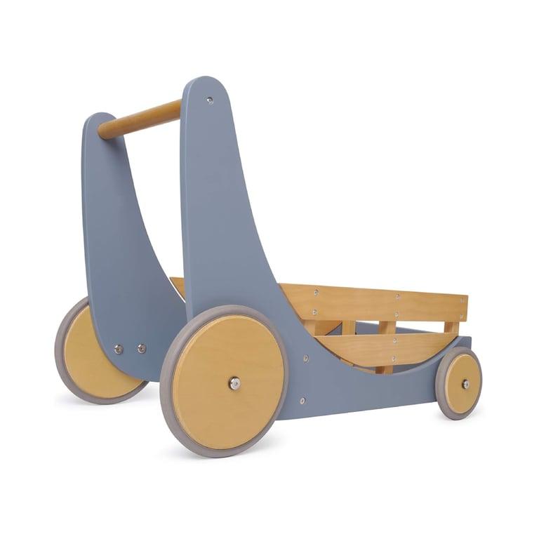 Montessori Kinderfeets Cargo Walker Slate Blue