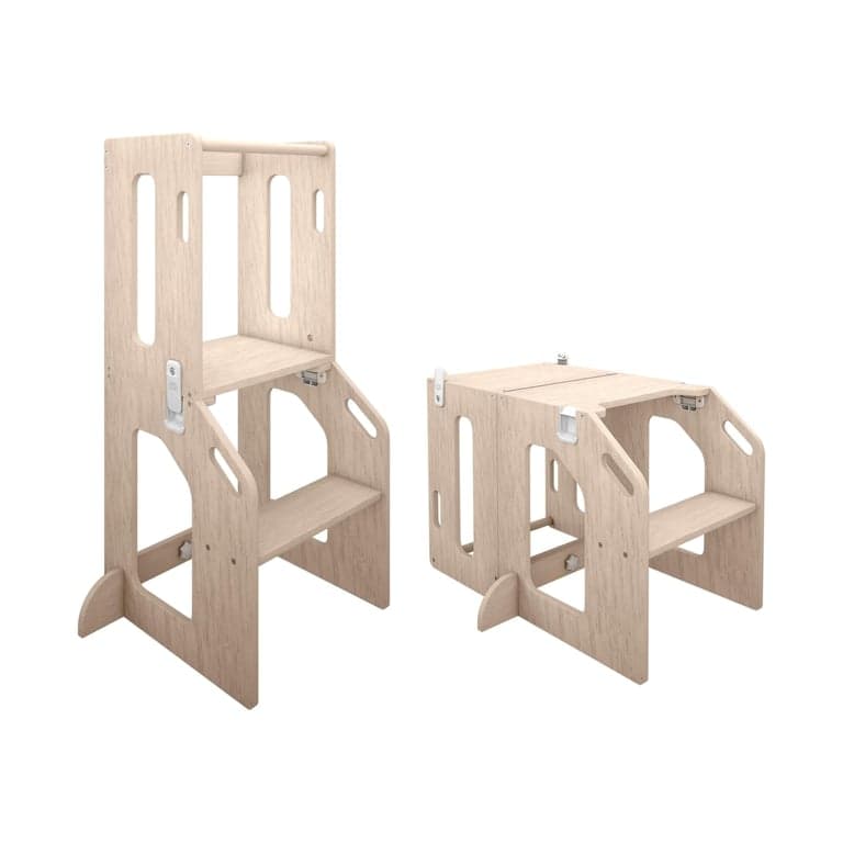 Busy Kids 2-in-1 Convertible Toddler Tower - Montessori Product