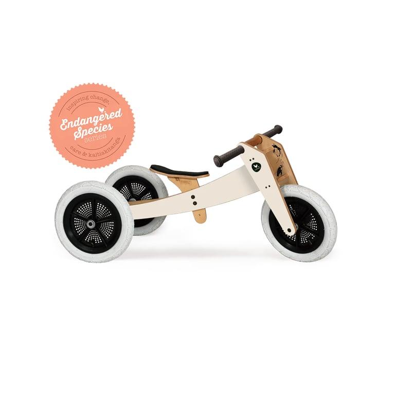 Montessori Wishbone Original 3-in-1 Balance Bike Penguin