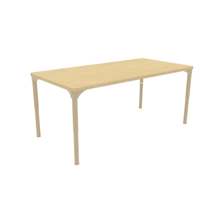 Avenlur Adjustable Kids Table Rectangle 17 to 25 Inches Height