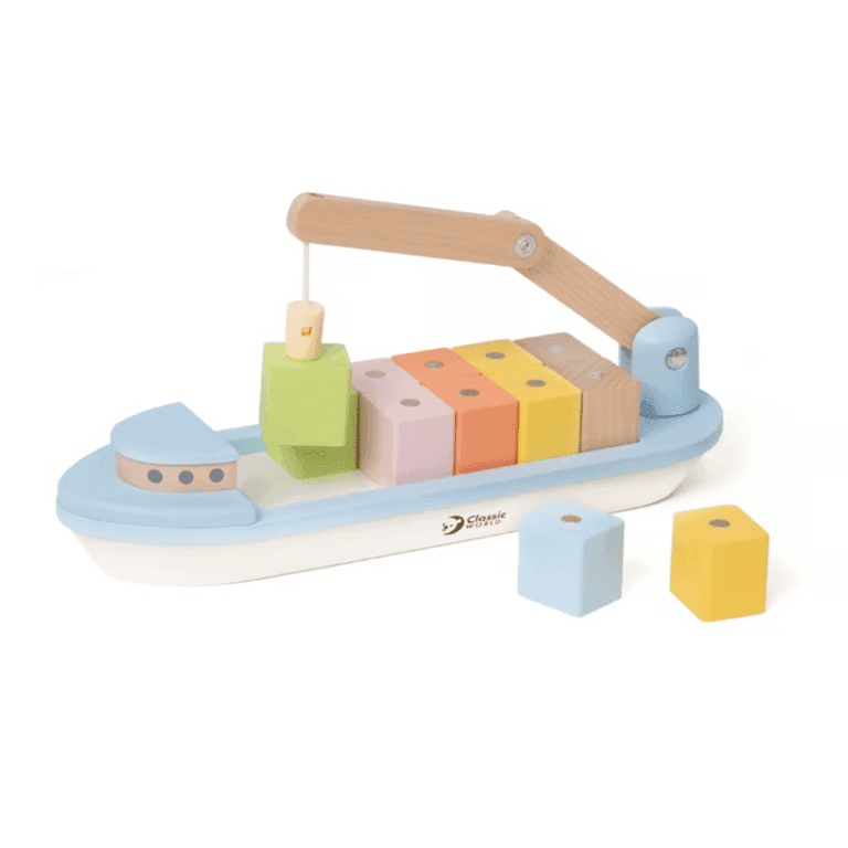 Classic World Stacking Toy Ship