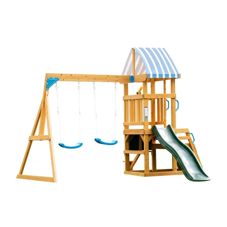 Robud Wooden Swing Sets for Backyard