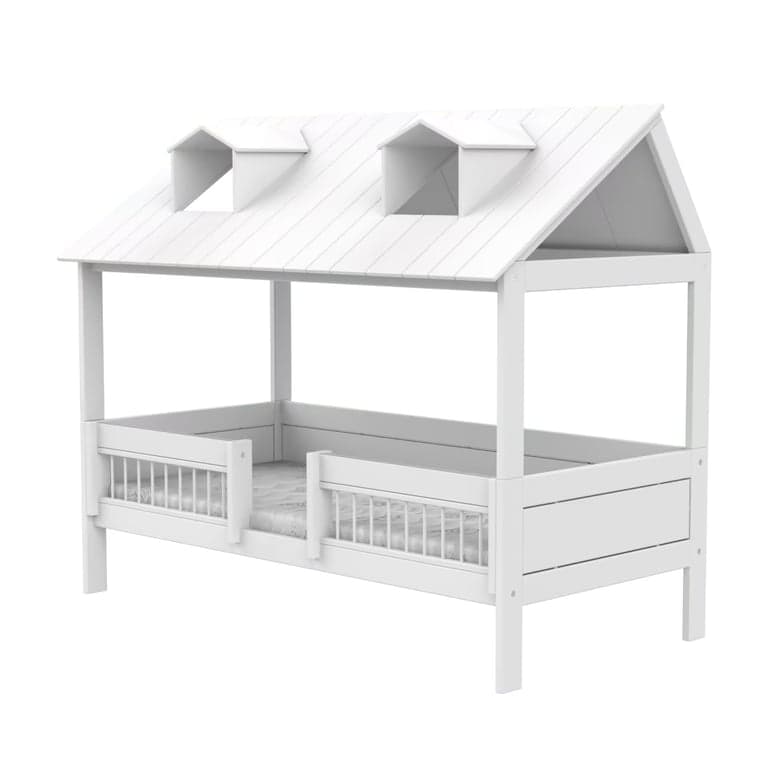 LIFETIME Kidsroom Beach House Bed 90 x 200 cm White Deluxe