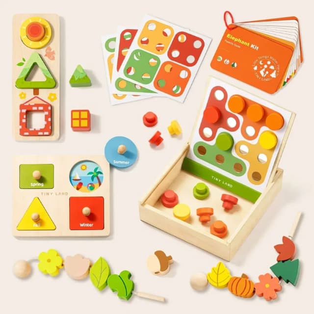 Tiny Land Montessori Toys for Toddlers (18–24 Months)