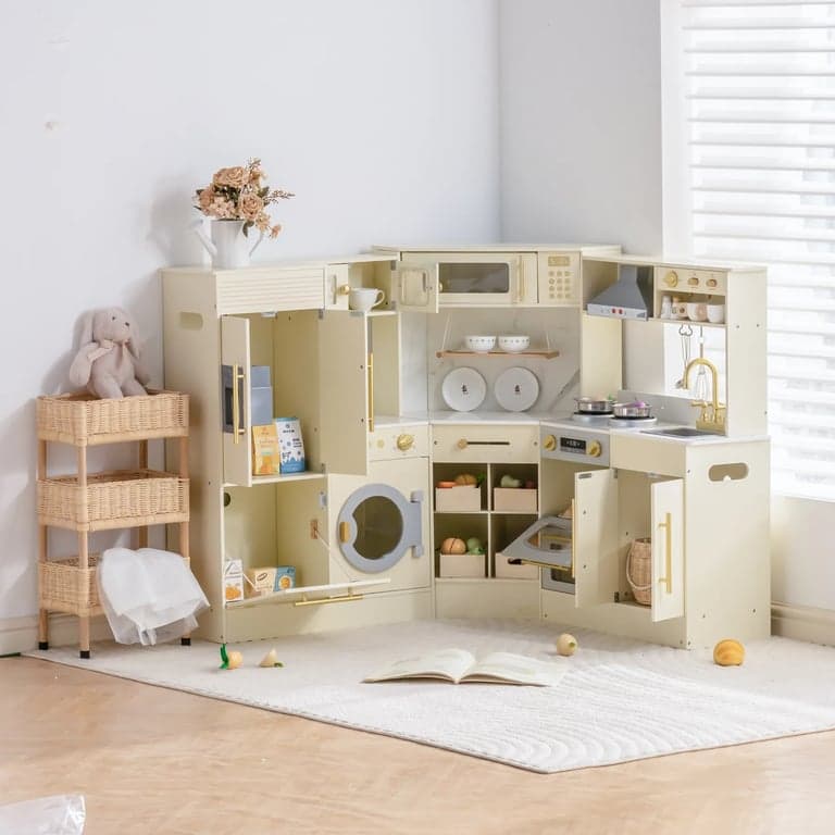 Robud Play Kitchen Corner Light Luxury