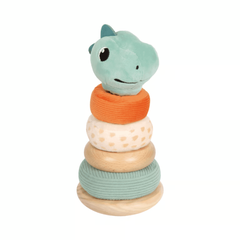 Small Foot Stacking Tower Dino