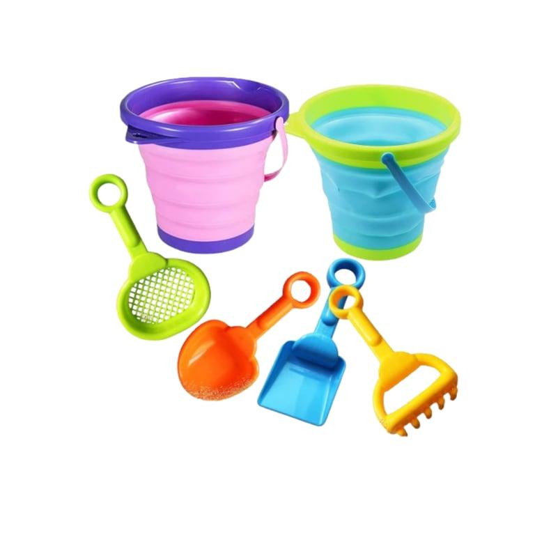 Montessori Aonuily Sand Bucket and Spade Set Round