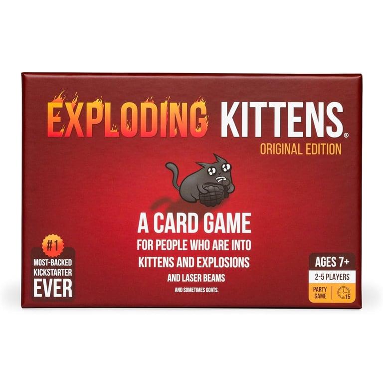 Montessori Exploding Kittens Original Edition Funny Card Games 2-5 Players English Version