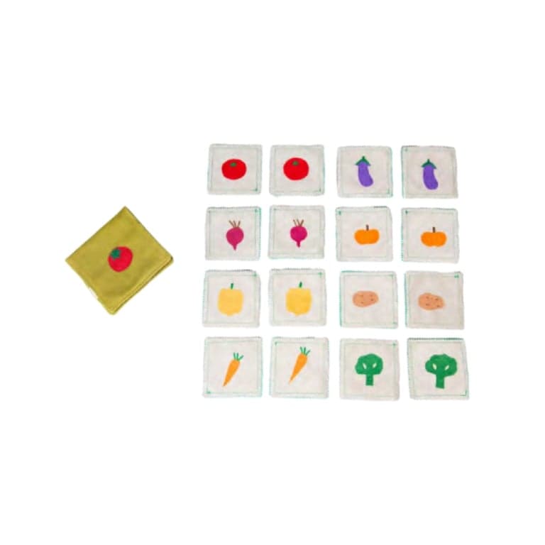 Zeki Learning Memory Game Vegetables