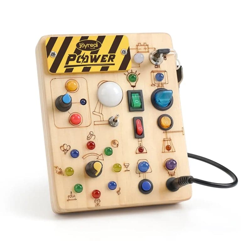 Joyreal LED Travel Busy Board for Toddlers