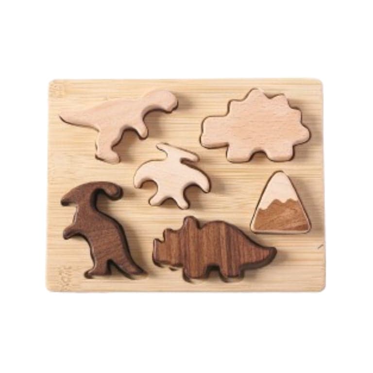 Wonder Space Wooden Puzzle Dinosaur