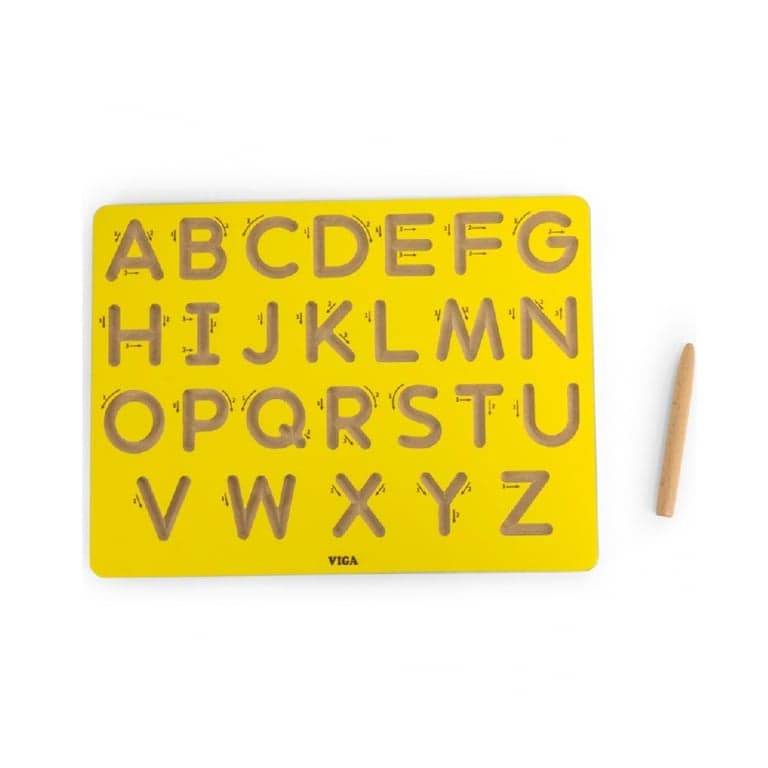 Viga Tracing Board Capital Letters