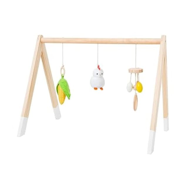 Little Big Friends Wooden Activity Gym Farm