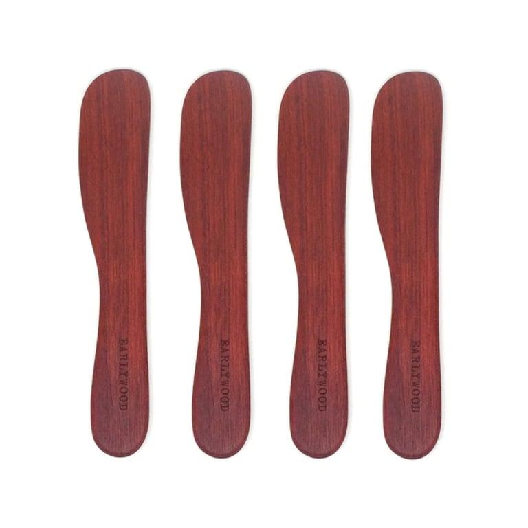 Montessori Earlywood Wooden Spreader Set Bloodwood