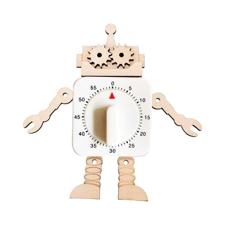 Montessori Menolana Kids Busy Board Robot Timer