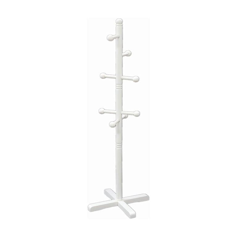 Montessori Frenchi Furniture Freestanding Kid's Coat Rack White