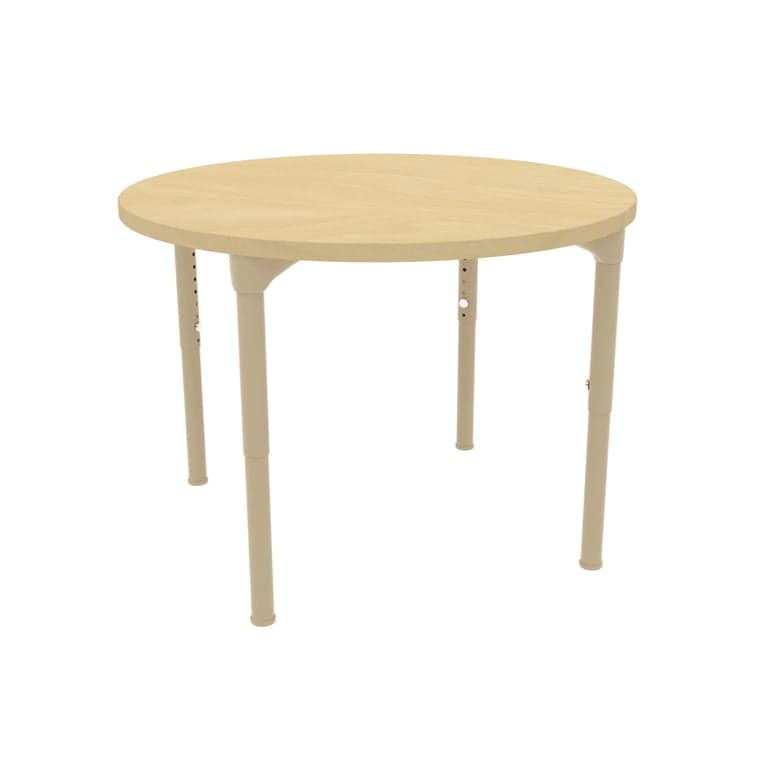 Avenlur Adjustable Kids Table Round 17 to 25 Inches Height