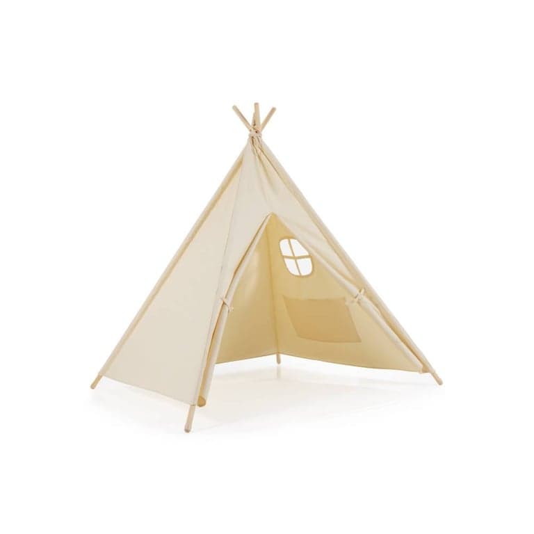 Costway Foldable Canvas Teepee Play Tent