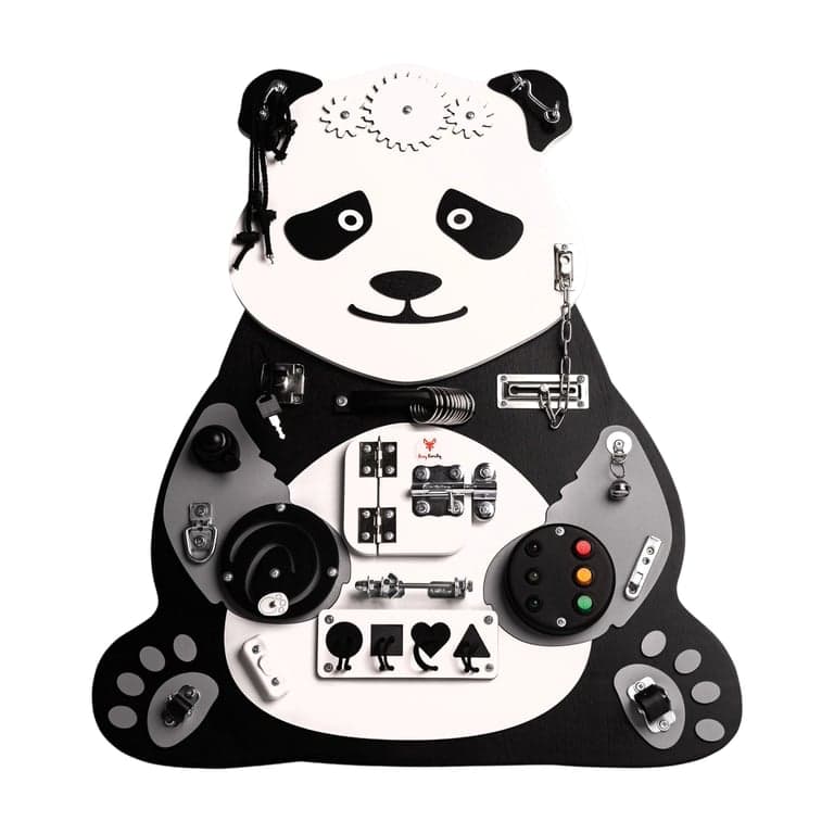 Foxy Family Busy Board Ela the Panda No Name With Stand