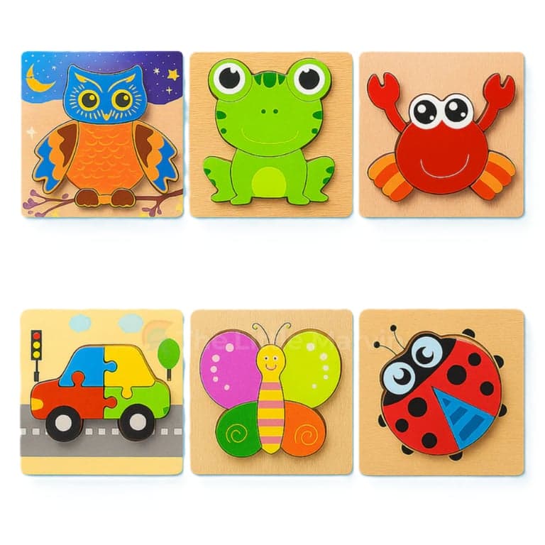 The Little Marvin Three-Dimensional Puzzle